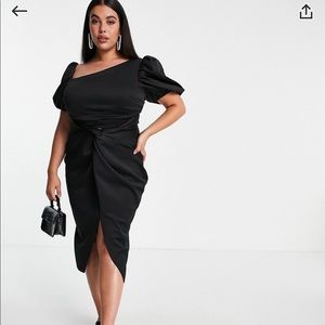 ASOS puff sleeve dress new